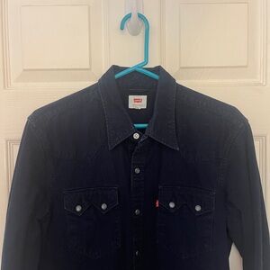Levi’s Pearl Snap Denim Shirt